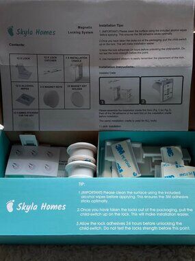 Skyla Homes Magnet Child Locks 12-Pack